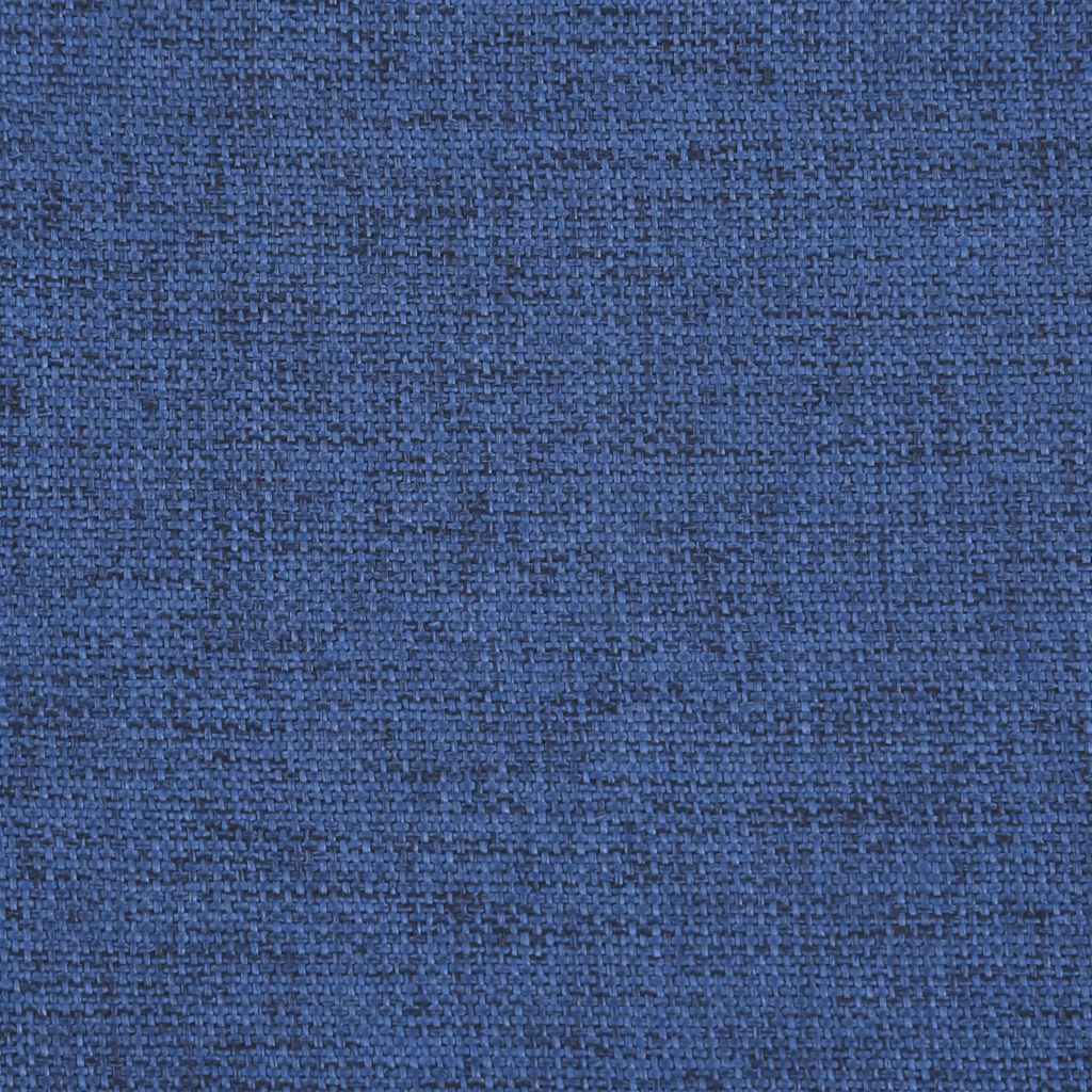 Bürostuhl Drehbar Blau Stoff