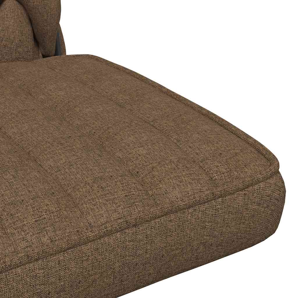 Bürostuhl Drehbar Taupe Stoff