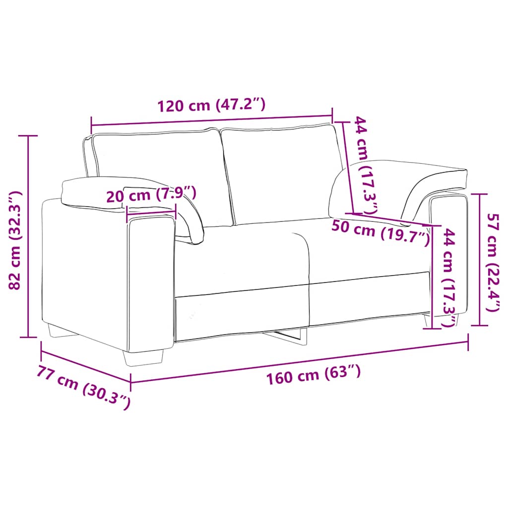 2-teiliges Sofa-Set mit Kissen, dunkelgrüner Samt