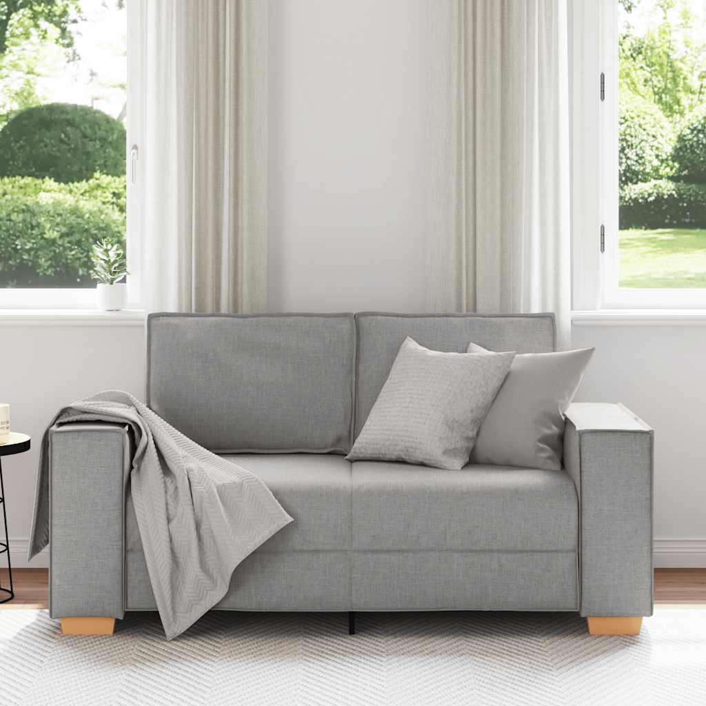 2-Sitzer Sofa Wolkengrau 120 cm Stoff