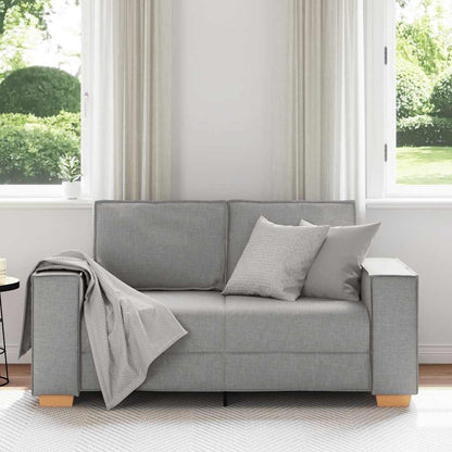 2-Sitzer Sofa Wolkengrau 120 cm Stoff