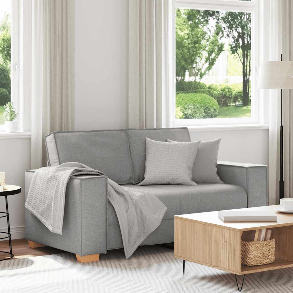 2-Sitzer Sofa Wolkengrau 120 cm Stoff