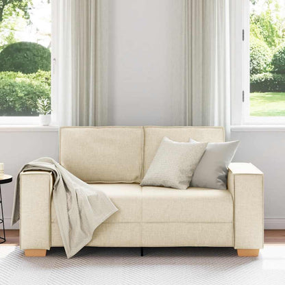 2-Sitzer Sofa Leinen 120 cm