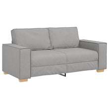 2-Sitzer Sofa Wolkengrau 140 cm Stoff