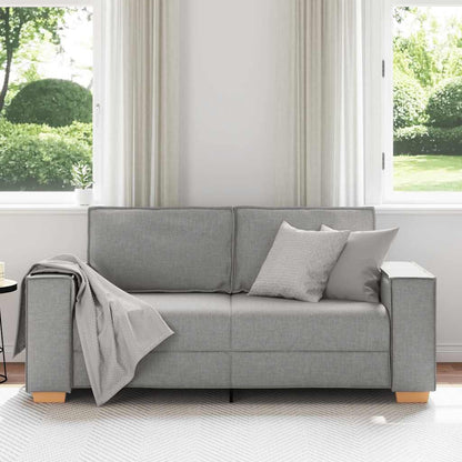 2-Sitzer Sofa Wolkengrau 140 cm Stoff