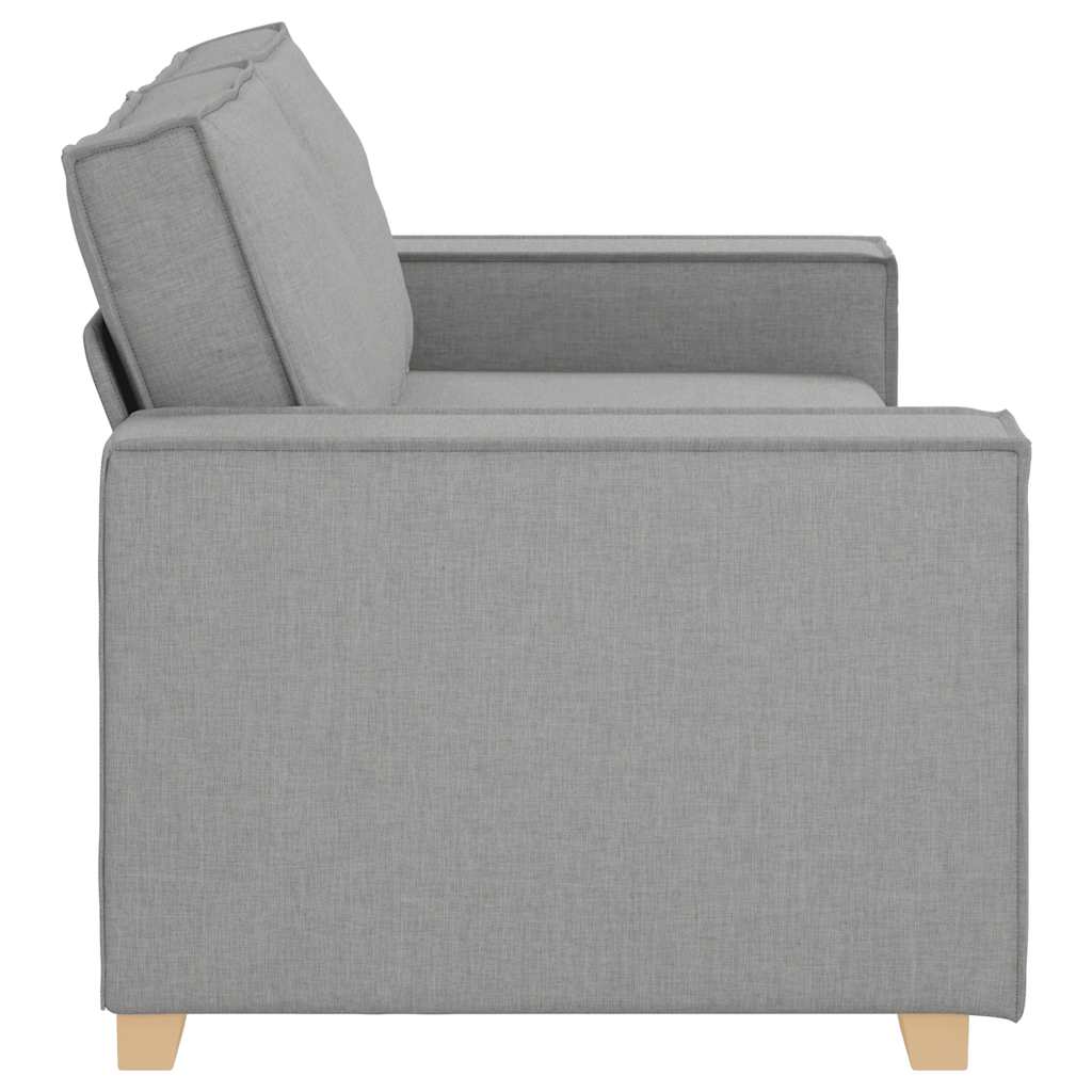 2-Sitzer Sofa Wolkengrau 140 cm Stoff