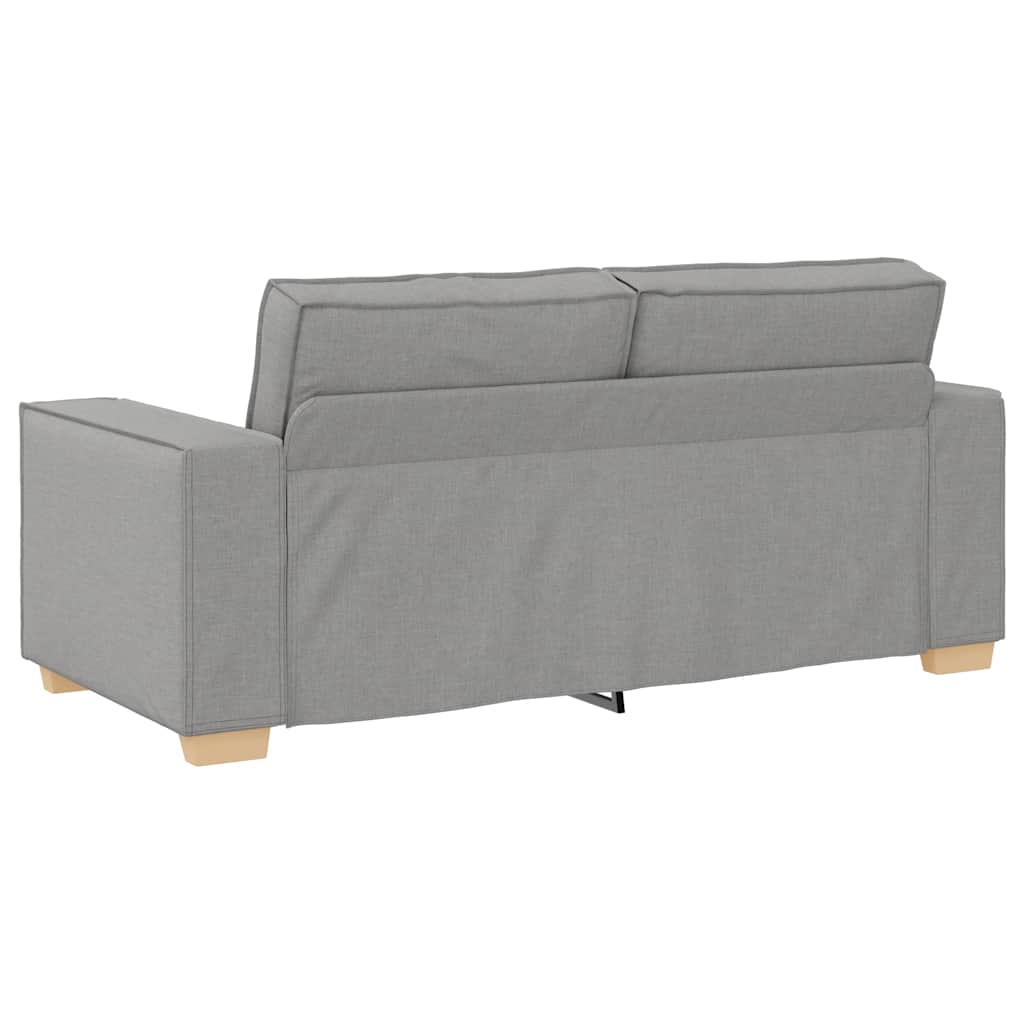 2-Sitzer Sofa Wolkengrau 140 cm Stoff