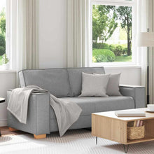 2-Sitzer Sofa Wolkengrau 140 cm Stoff