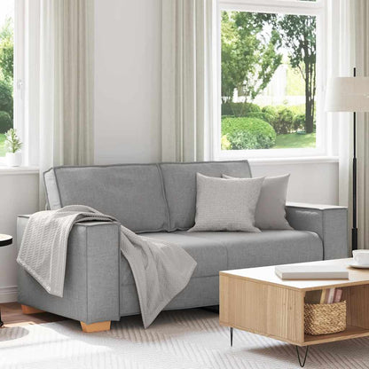 2-Sitzer Sofa Wolkengrau 140 cm Stoff