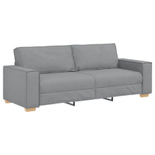 3-Sitzer-Sofa Hellgrau 180 cm Stoff