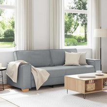 3-Sitzer-Sofa Hellgrau 180 cm Stoff