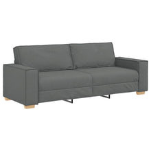 3-Sitzer-Sofa Dunkelgrau 180 cm Stoff