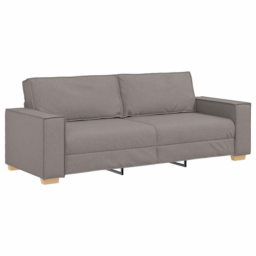 3-Sitzer-Sofa Taupe 180 cm Stoff