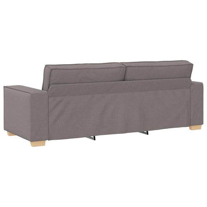 3-Sitzer-Sofa Taupe 180 cm Stoff