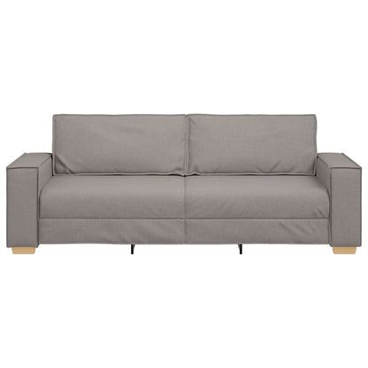 3-Sitzer-Sofa Taupe 180 cm Stoff