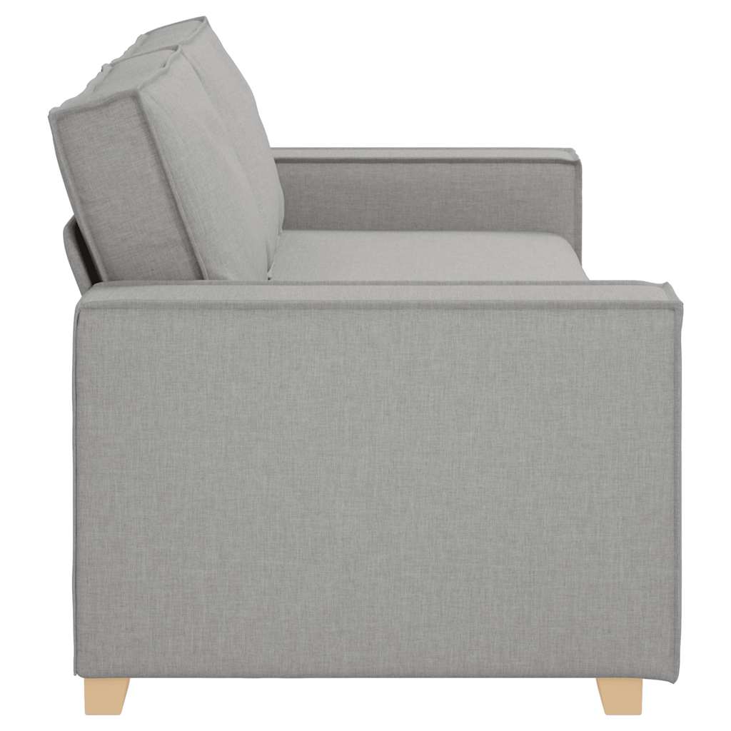 3-Sitzer-Sofa Wolkengrau 180 cm Stoff