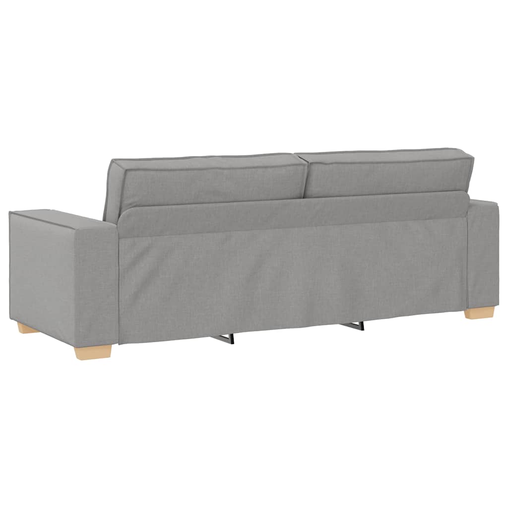 3-Sitzer-Sofa Wolkengrau 180 cm Stoff