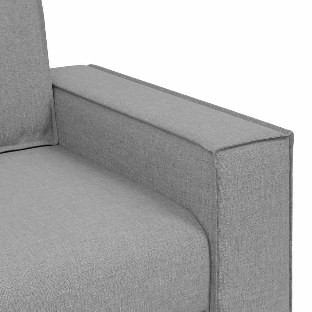 3-Sitzer-Sofa Wolkengrau 180 cm Stoff