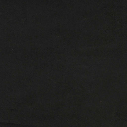 3-Sitzer-Sofa Schwarz 180 cm Samt