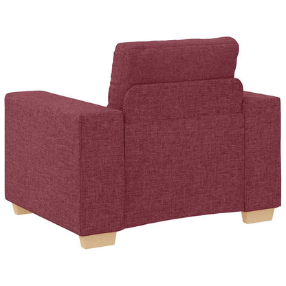 Sofa-Sessel Weinrot 60 cm Stoff
