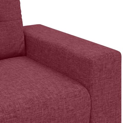 Sofa-Sessel Weinrot 60 cm Stoff