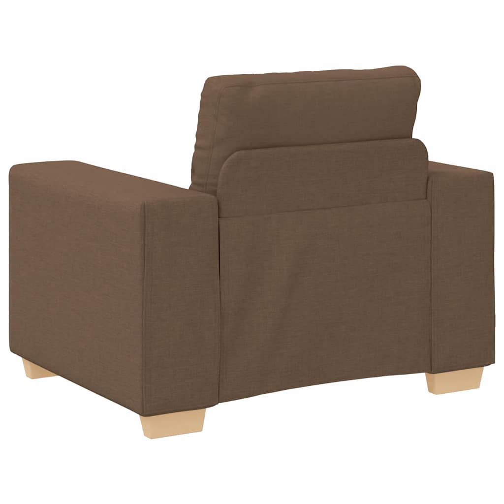 Sofa-Sessel Braun 60 cm Stoff