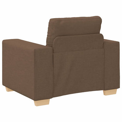 Sofa-Sessel Braun 60 cm Stoff
