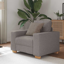 Sofasessel Taupe 60 cm Stoff