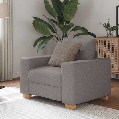 Sofasessel Taupe 60 cm Stoff