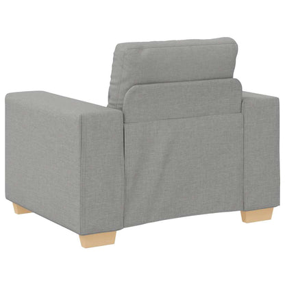 Sofa-Sessel Wolkengrau 60 cm Stoff