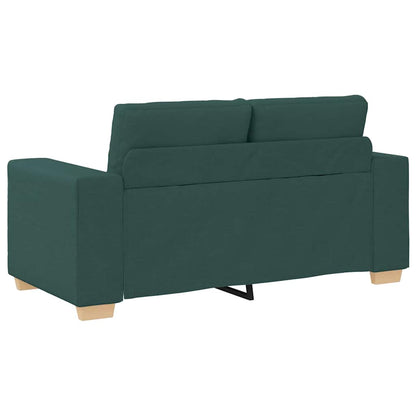 Loveseat Sofa Dunkelgrün 120 cm Stoff