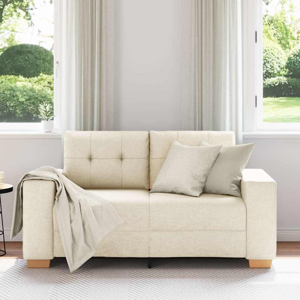 Loveseat-Sofa Leinen 120 cm