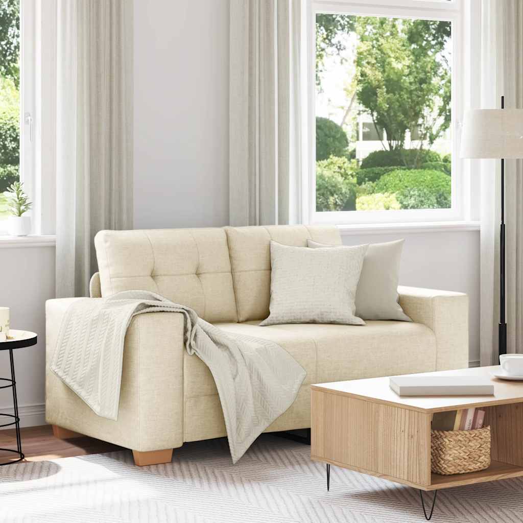 Loveseat-Sofa Leinen 120 cm