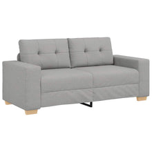 Loveseat-Sofa Wolkengrau 140 cm Stoff