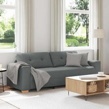 3-Sitzer-Sofa Dunkelgrau 180 cm Stoff