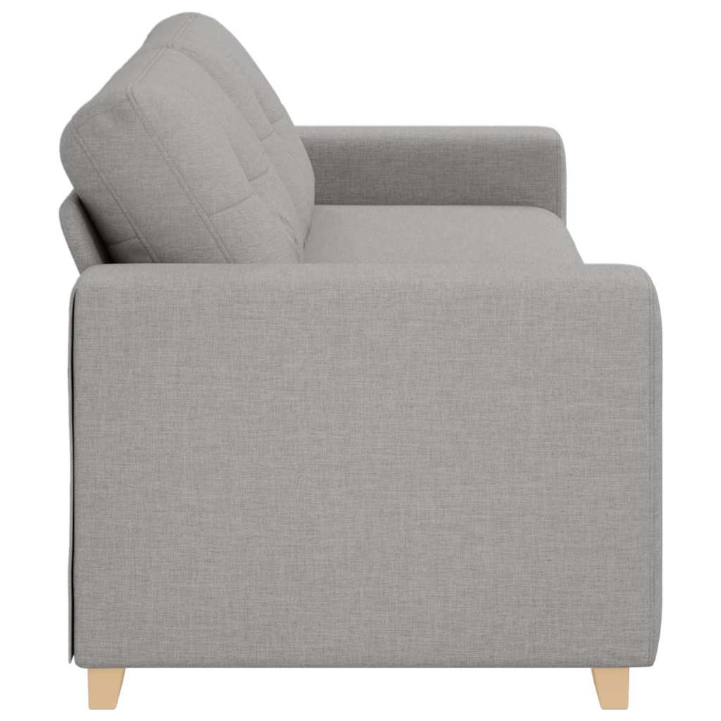 3-Sitzer-Sofa Wolkengrau 180 cm Stoff