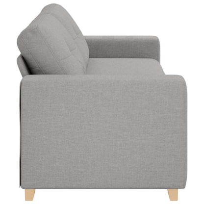 3-Sitzer-Sofa Wolkengrau 180 cm Stoff