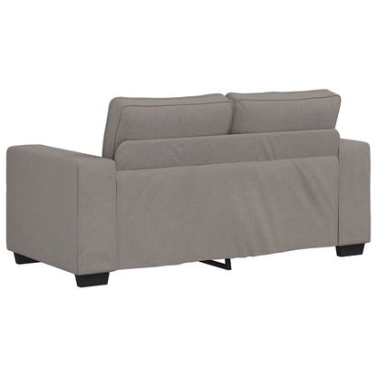 2-Sitzer-Sofa Taupe 120 cm Stoff