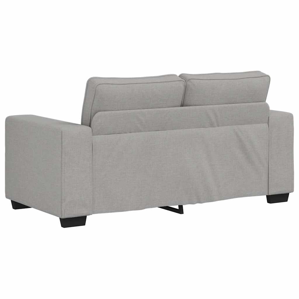 2-Sitzer-Sofa Wolkengrau 120 cm Stoff