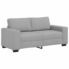 2-Sitzer-Sofa Wolkengrau 140 cm Stoff