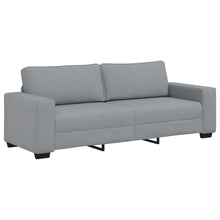 3-Sitzer-Sofa Hellgrau 180 cm Stoff