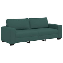 3-Sitzer-Sofa Dunkelgrün 180 cm Stoff