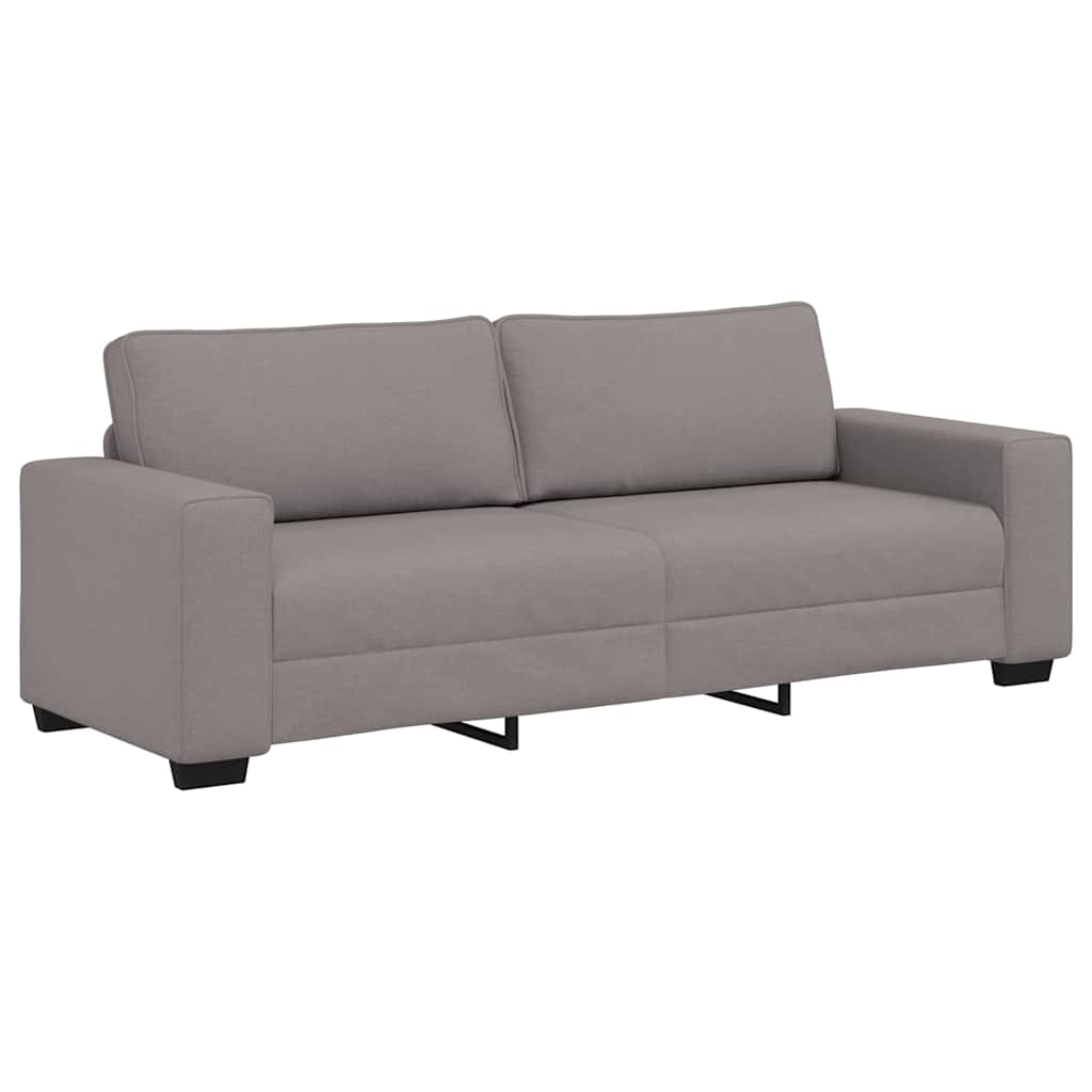 3-Sitzer-Sofa Taupe 180 cm Stoff