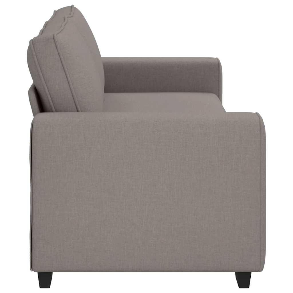 3-Sitzer-Sofa Taupe 180 cm Stoff