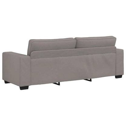 3-Sitzer-Sofa Taupe 180 cm Stoff