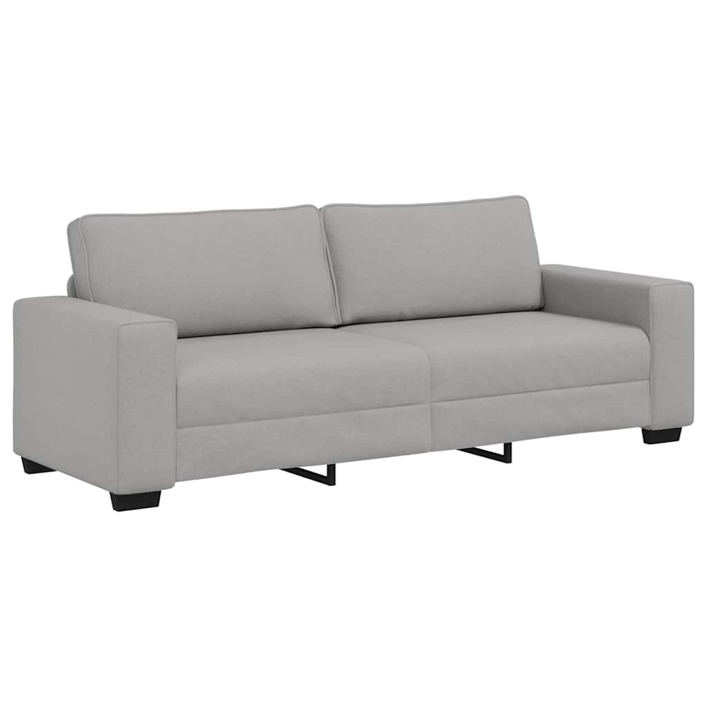3-Sitzer-Sofa Wolkengrau 180 cm Stoff
