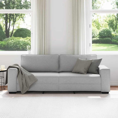 3-Sitzer-Sofa Wolkengrau 180 cm Stoff
