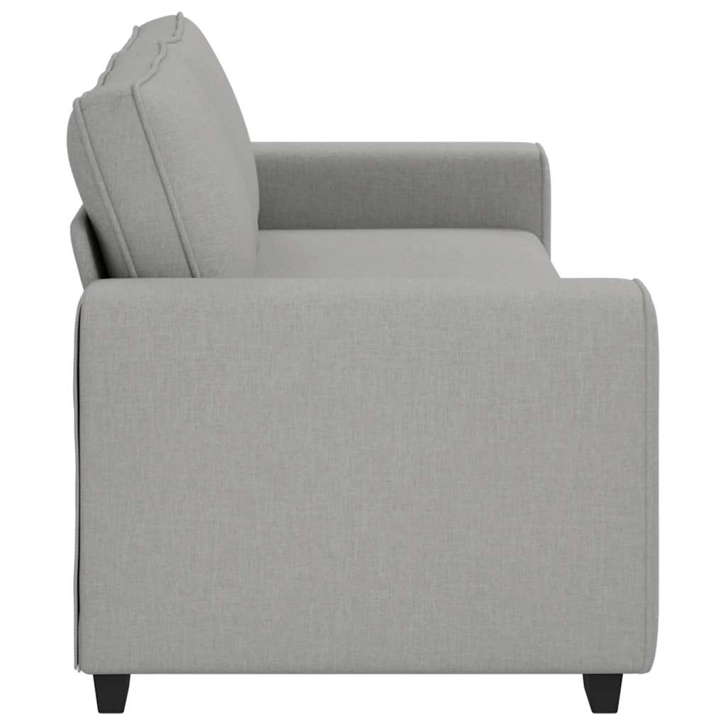 3-Sitzer-Sofa Wolkengrau 180 cm Stoff