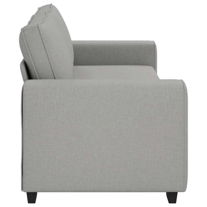 3-Sitzer-Sofa Wolkengrau 180 cm Stoff