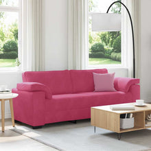 3-Sitzer-Sofa Weinrot 178 cm Samt